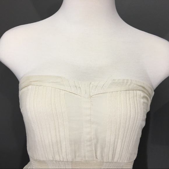 Boho high-low strapless dress - Picture 2 of 4